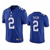 Nike Men & Women & Youth Giants 2 Tyrod Taylor Royal Vapor Untouchable Limited Jersey,baseball caps,new era cap wholesale,wholesale hats